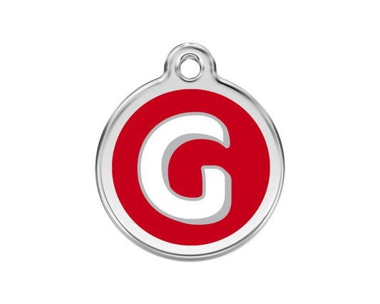 Médaille pour chien Lettre alphabétique G